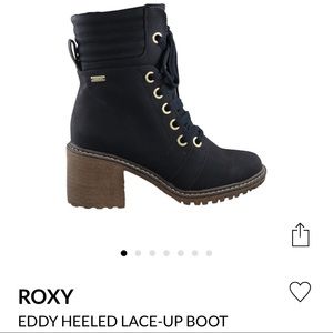 Roxy Eddy Heeled Boots - size 8 - Brand New